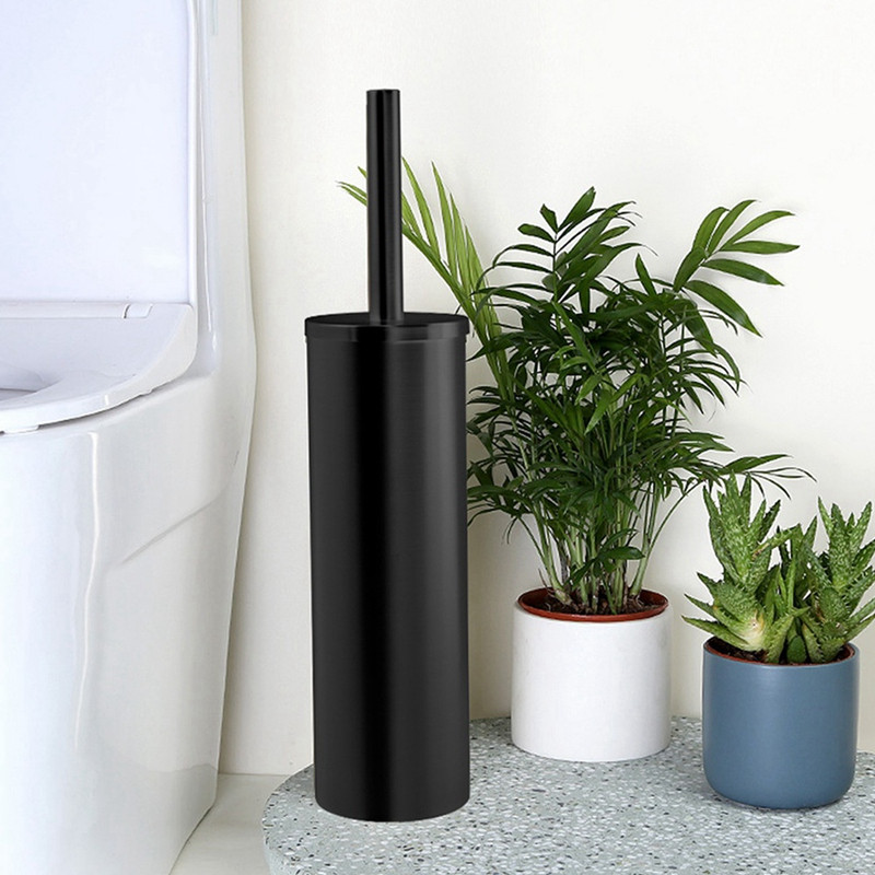 Set WC četki od nehrđajućeg čelika Četka za WC s dugom drškom bez mrtvih krajeva Četka za čišćenje kućanske kupaonice