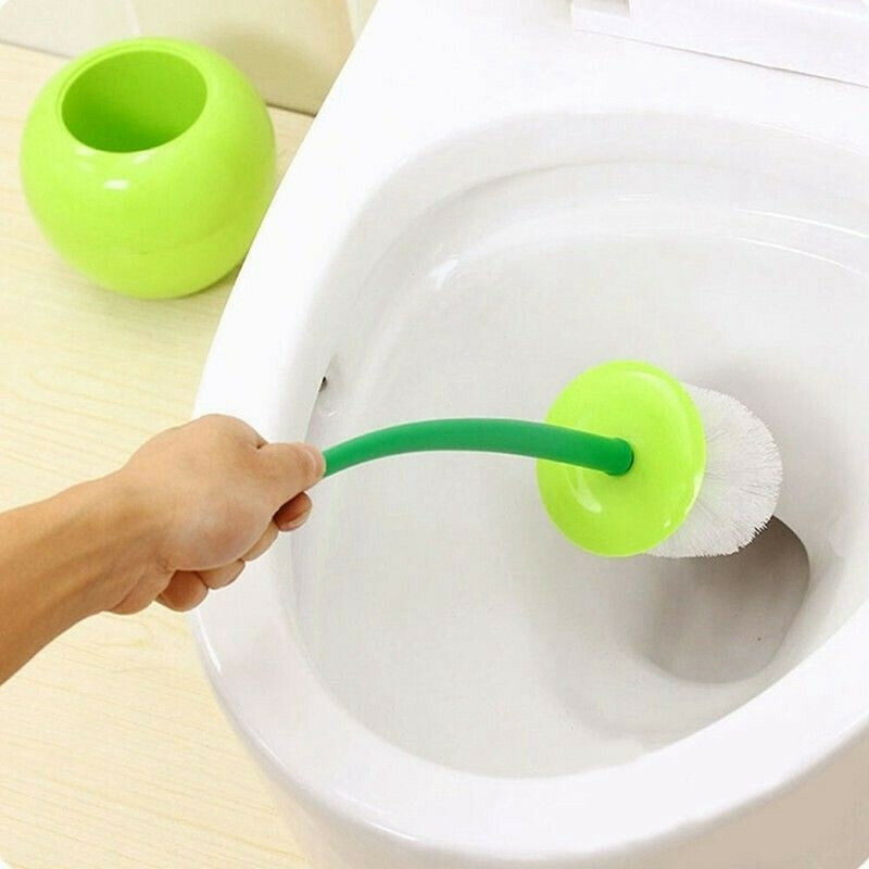 Set perie și suport pentru toaletă roșie suport pentru toaletă accesorii pentru baie Creative Lovely Cherry Shape WC