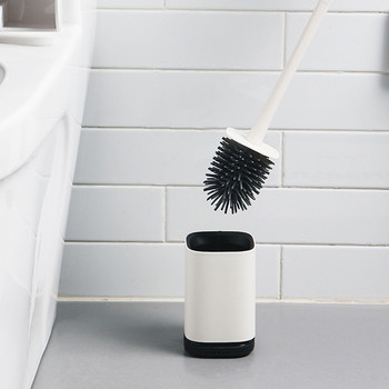 Βούρτσα τουαλέτας σιλικόνης Χωρίς νεκρές γωνίες για το πλύσιμο βουρτσών τουαλέτας Οικιακές συσκευές καθαρισμού τουαλέτας