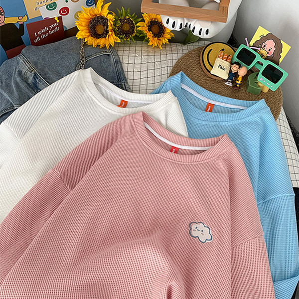 Muška široka bluza s vezom