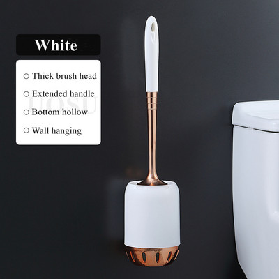 UOSU πολυτελής μαλακή γούνα Βούρτσα Τουαλέτας Γρήγορη Αποστράγγιση Καθαρισμός Εργαλείο Επιτοίχιας βάσης ή Βούρτσας Καθαρισμού δαπέδου Αξεσουάρ μπάνιου