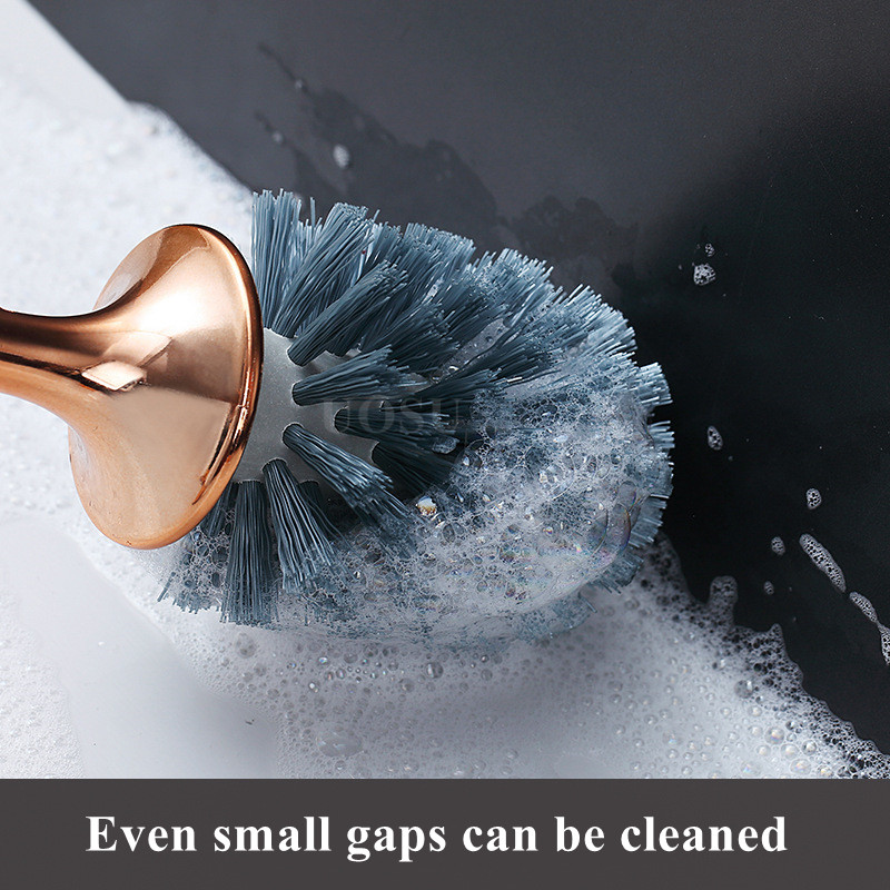 UOSU πολυτελής μαλακή γούνα Βούρτσα Τουαλέτας Γρήγορη Αποστράγγιση Καθαρισμός Εργαλείο Επιτοίχιας βάσης ή Βούρτσας Καθαρισμού δαπέδου Αξεσουάρ μπάνιου
