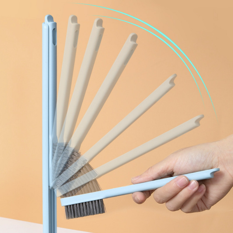 Nova dva u jednom mini TPR četka za WC školjku silikonska četka za WC bez rupa za čišćenje WC školjke na zidu sveobuhvatna četka za čišćenje
