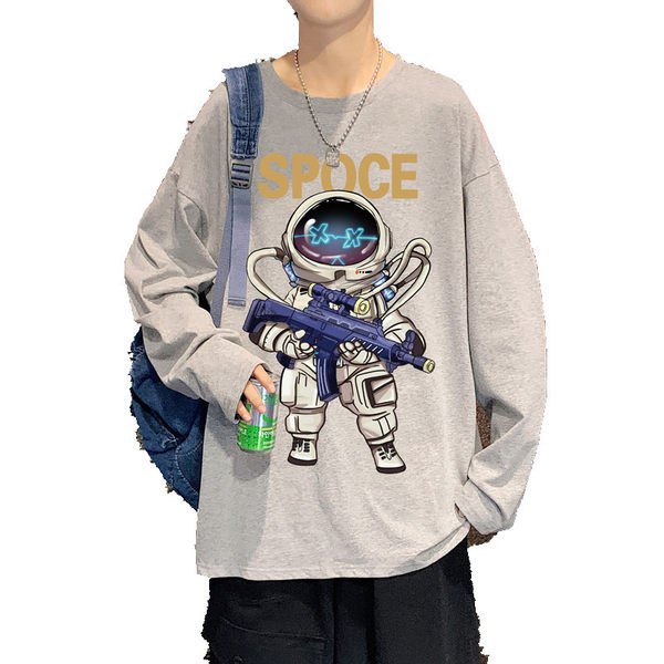 Široka muška bluza s printom