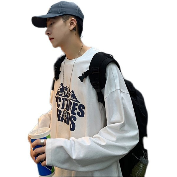 Muška ležerna bluza s printom