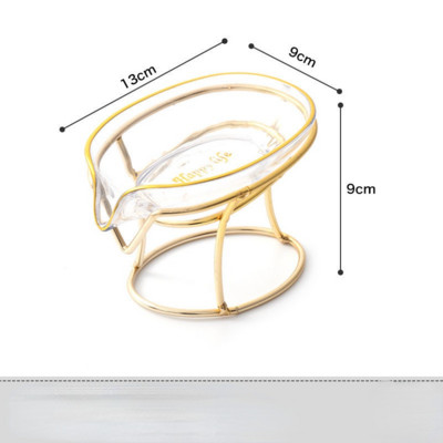 1PC 2022 New Light Luxury Style Kreativna kutija za sapun Kupaonica WC Kućna školjka Bez odvoda Perforirani stalak za sapun Posuda za sapun