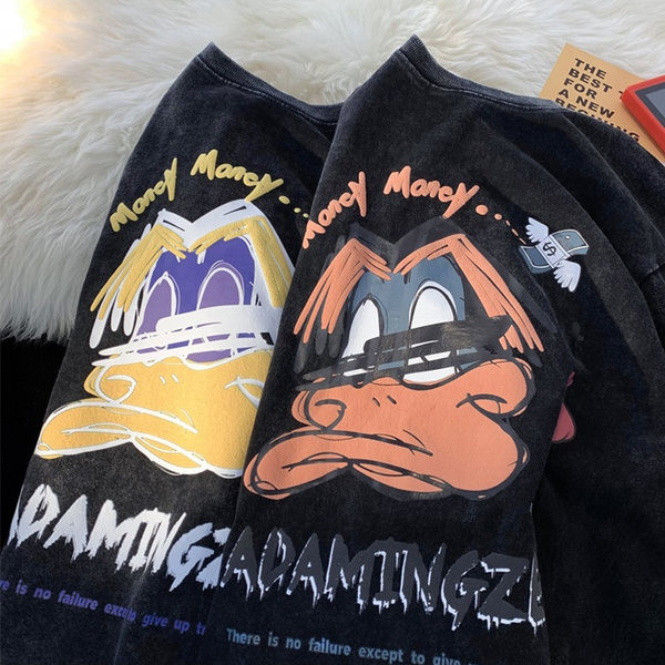 Retro férfi blúz mintával