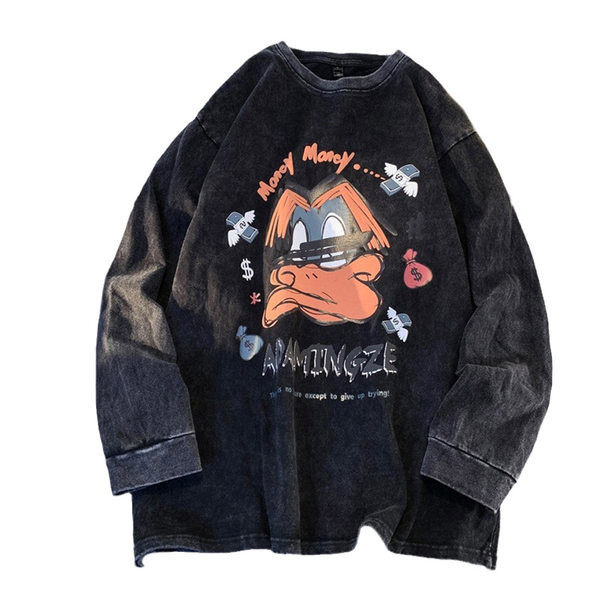 Retro férfi blúz mintával