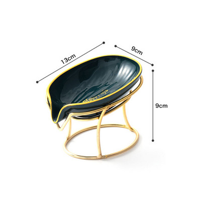 1 vnt. 2022 m. naujos lengvos ir prabangios kūrybinės muilo dėžutės vonios kambario tualetas buitinis kanalizacija be perforuoto muilo stovo muilo indų padėklas