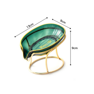1 vnt. 2022 m. naujos lengvos ir prabangios kūrybinės muilo dėžutės vonios kambario tualetas buitinis kanalizacija be perforuoto muilo stovo muilo indų padėklas