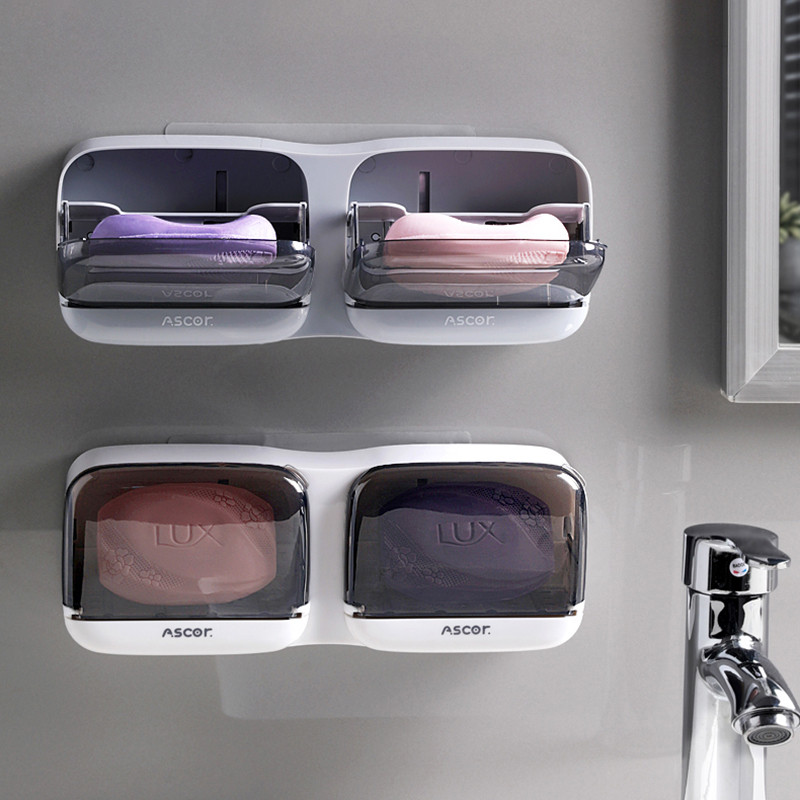 IZEFS nešiojama muilo indas, skirtas namų tualeto tualetui, vandeniui atsparus muilo laikiklis, tualetinis sieninis laikiklis, laikiklis, vonios kambario priedai