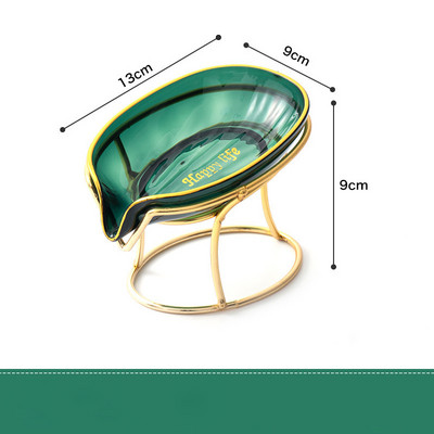 Muilo indų laikiklis Lengvas, prabangus, kūrybingas muilo dėžutė, buitinė kanalizacija be perforuoto muilo stovo dėklo vonios kambario priedai