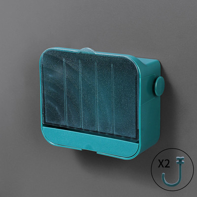 Novi odvod Prijenosni držač posude za sapun Kupaonski pribor Vodootporni stalak za sapun s otvorenim poklopcem Kutija za pohranu posuda Kutija za organizator putovanja