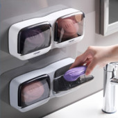 Zidna kutija za sapun za kućni WC WC Vodootporni držač sapuna Zahod Kutija za pohranu Prijenosni držač za pohranu Kupaonski pribor