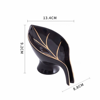 1 buc 2022, cutie de săpun creativă, din ceramică, de lux, cu scurgere, suport pentru săpun pentru toaletă de uz casnic, fără găurire