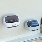 Nova posuda za sapun Prozirna preklopna odvodna kutija za sapun Kupaonski prostor Kreativna kutija za sapun Polica Držač sapuna Plastični preklopni zid