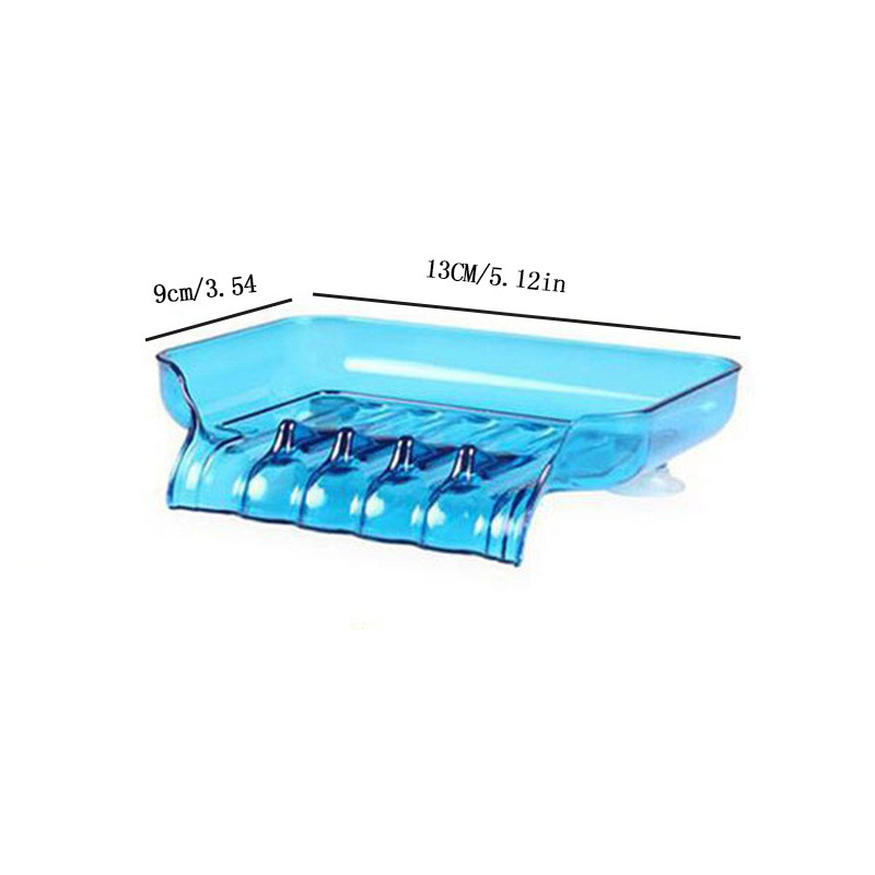 Cutie de săpun de drenaj cu ventuză orbitoare Cutie de săpun de drenaj de culoarea bomboanelor Cutie de săpun în cascadă Organizator de drenaj Cutie de săpun pentru chiuveta de baie