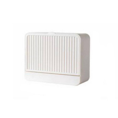 Držač posude za sapun Kupaonski tuš Vodootporna zidna posuda za sapun Kutija s ladicom poklopca Stalak za ocjeđivanje sapuna