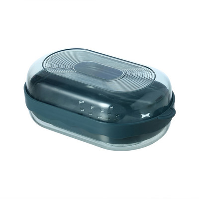 Vasă de săpun de călătorie, rezistentă la apă Suport portabil pentru săpun, cu uscare rapidă, cutie sigilată pentru recipiente pentru săpun, accesorii creative pentru baie pentru acasă