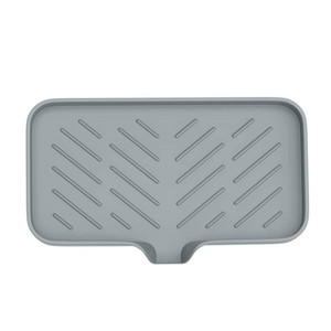 Virtuvės silikono muilo indų kriauklės padėklas kempinės padėklas kempinės stovas Savaime nutekantis muilo stovas muilo buteliuko muilo dozatoriui