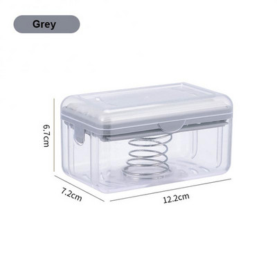 Daugiafunkcinė putojanti muilo indelis su nutekėjimu Muilo dėžutė su burbuliatoriumi Tinka skalbiniams Muilo laikiklis Vonios kambario valymo įrankiui