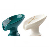 Zelena mramorirana keramička posuda za sapun za kupaonicu Restoran Hotelska kupaonica za pohranjivanje sapuna Dekoracija kupaonice Kutija za sapun za kućanstvo