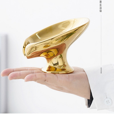 Zelena mramorirana keramička posuda za sapun za kupaonicu Restoran Hotelska kupaonica za pohranjivanje sapuna Dekoracija kupaonice Kutija za sapun za kućanstvo