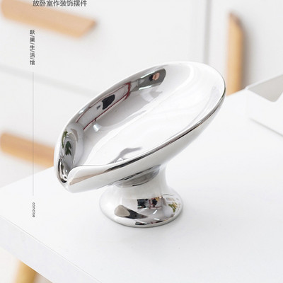 Zelena mramorirana keramička posuda za sapun za kupaonicu Restoran Hotelska kupaonica za pohranjivanje sapuna Dekoracija kupaonice Kutija za sapun za kućanstvo