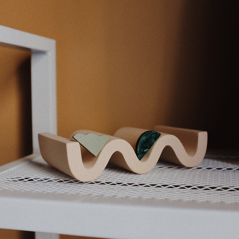 Šiaurės šalių betono muilo laikiklis Morandi spalvotas cementinis muilas pagalbinis dėklas Lėkštės indų padėklas papuošalų organizatorius namų vonios kambario dekoras