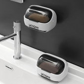 Ekologiški produktai Erdvė Vonios lentyna Dušas Sandėliavimas Muilo taupyklė Kelioninė plastikinė muilo indas vonios kambariui