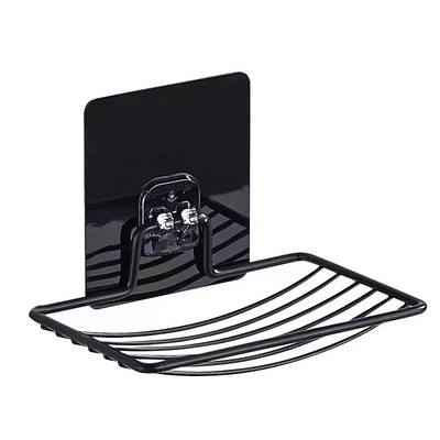 Držač posude za sapun Kupaonica Stalak za sapun od nehrđajućeg čelika Zidni držač za sapun Umivaonik Paluba Kupatilo za tuširanje Spužva za pranje posuđa