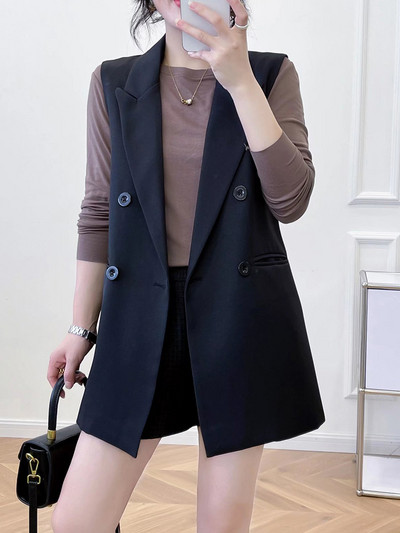 Κομψό γυναικείο γιλέκο σε τρία χρώματα