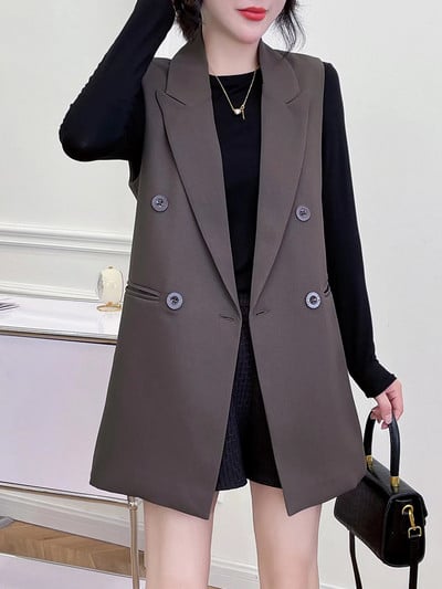 Κομψό γυναικείο γιλέκο σε τρία χρώματα