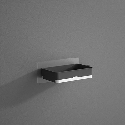 Ant sienos montuojama muilo indas 180 laipsnių pasukti 1 2 3 4 sluoksnių muilo nutekėjimo stovas Vonios muilo laikiklis Vonios tualeto reikmenų lentyna