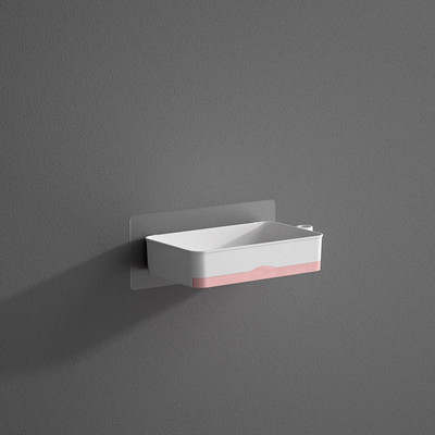 Ant sienos montuojama muilo indas 180 laipsnių pasukti 1 2 3 4 sluoksnių muilo nutekėjimo stovas Vonios muilo laikiklis Vonios tualeto reikmenų lentyna