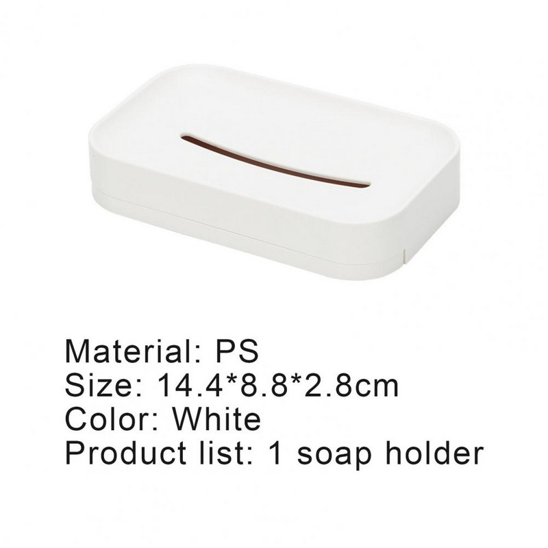 Sieninis stalčius Muilo indai Dėžė Nutekėjimo kempinės laikiklis Laikymo lentynėlė virtuvei Vonios kambario priedai Tualeto reikmenys Organizatoriaus rinkinys