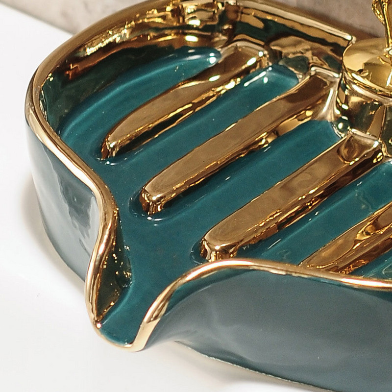 NOVA Keramička kutija za sapun Posuda za sapun za kupaonske potrepštine Odvod za vodu Držač posuđa Proizvodi Roba za kućanstvo Kućni vrt