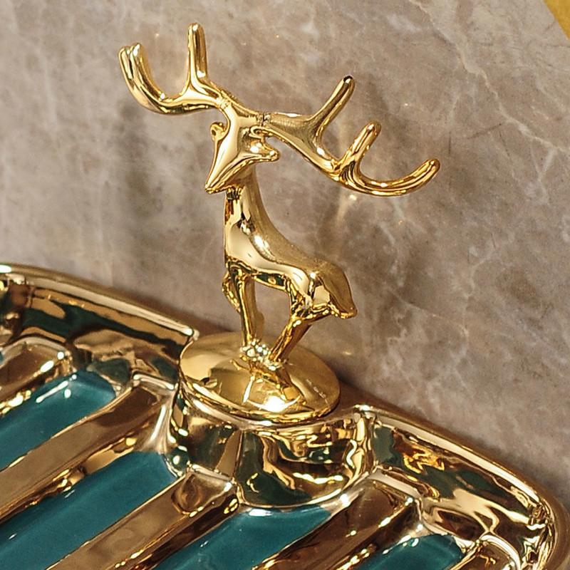 NOVA Keramička kutija za sapun Posuda za sapun za kupaonske potrepštine Odvod za vodu Držač posuđa Proizvodi Roba za kućanstvo Kućni vrt