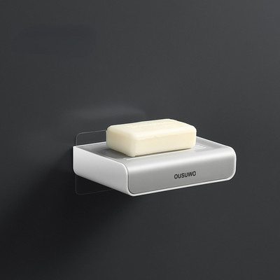 Zidna kutija za posuđe za sapun Kupaonica Tuš Držač sapuna Organizator toaletnih potrepština Kuhinjski stalak za pohranu Kupaonski pribor za kadu