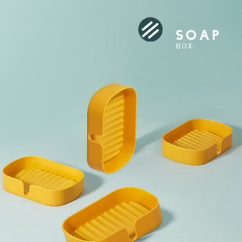 EW Soap Single-drain Holder Soap Box Πλαστικό κουτί σαπουνιού