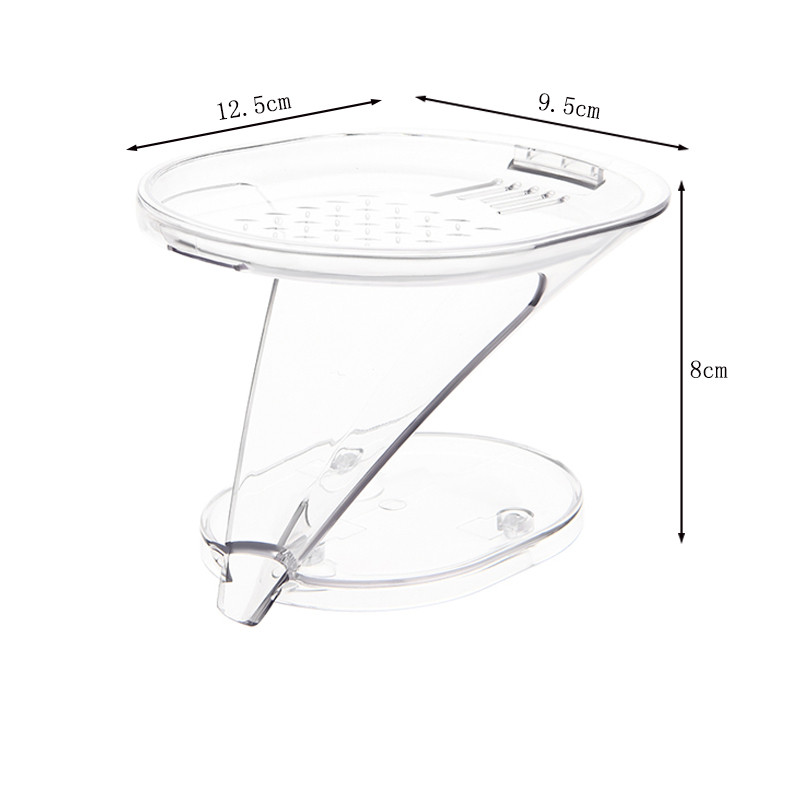 Kūrybiška japoniška muilo dėžutė, automatinė nusausinama muilo dėžutė, vonios kambario laikymo lentyna Buitinė muilo laikymo lentyna vonios kambario priedai