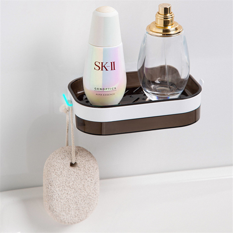 Kreativnost Zidni samoljepljivi držač za sapun Prijenosna kupaonska posuda za sapun za tuširanje s odvodom Ploče za tuširanje Kutija za pohranu sapuna