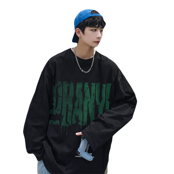 Ležerna muška bluza s printom