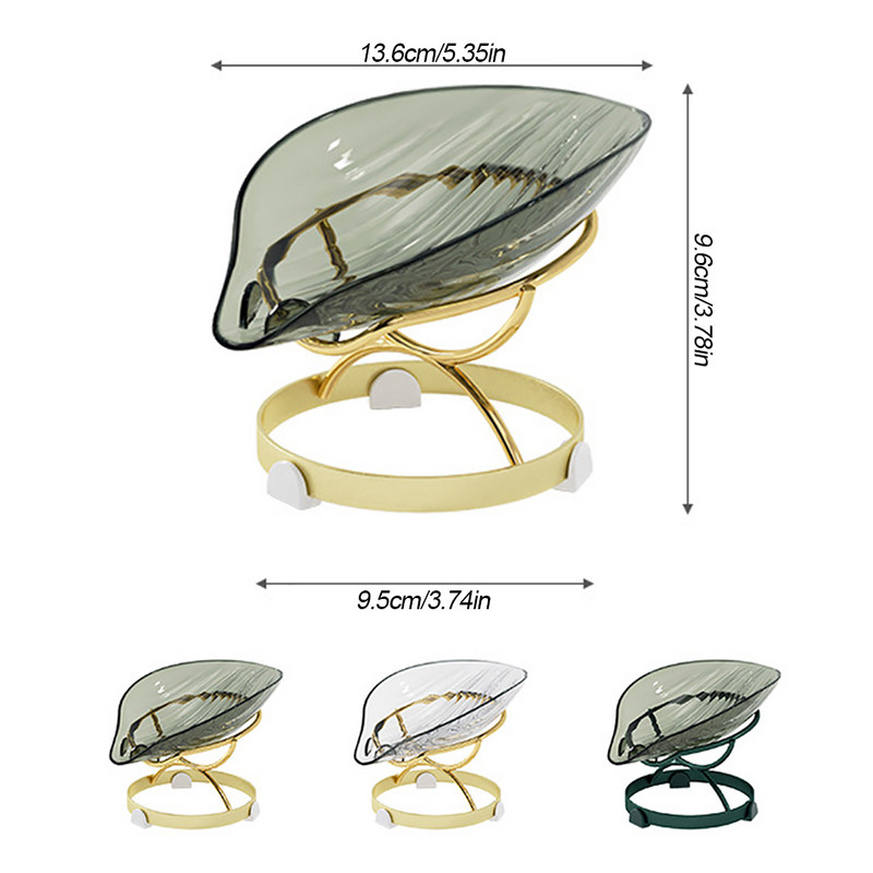 Lapo formos muilo indų laikiklis su nutekamuoju dušu Virtuvė Vonios Muilas Laikykite Sausą Muilo taupyklė Indų padėklo stovas