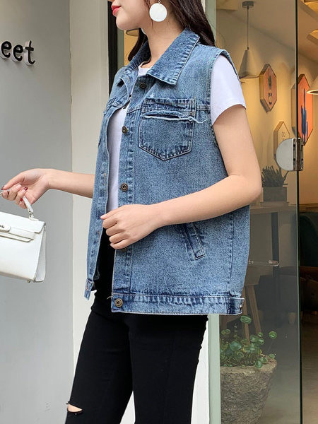 Moderan ženski prsluk s vezom