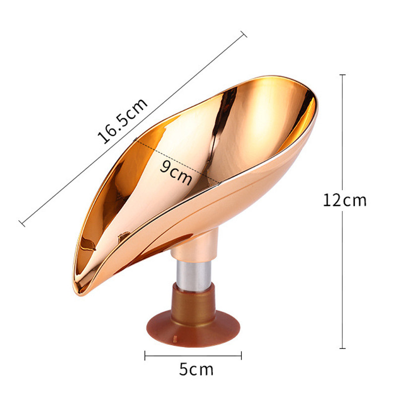 1 ΤΕΜ. 2022 Νέα Χρυσή Βεντούζα Σαπουνάδα για ντους μπάνιου Φορητή θήκη σαπουνιού Πλαστική θήκη με σφουγγάρι Αξεσουάρ μπάνιου