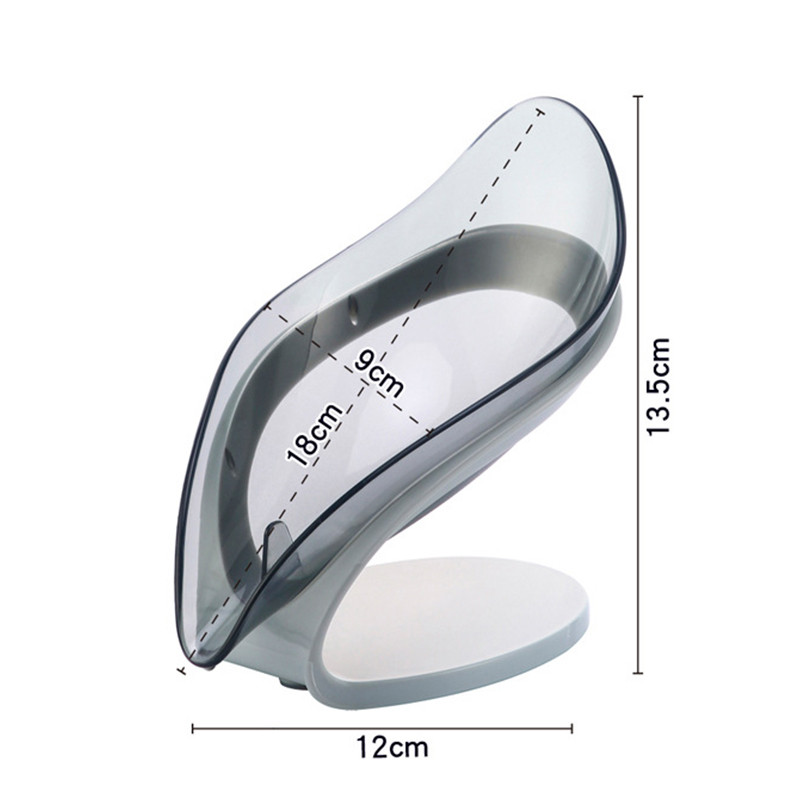 Konco plastična posuda za sapun, 1/2 komada držača sapuna, posude za sapun za kupaonicu s odvodnom kutijom Kupaonski pribor Kupaonski dodaci