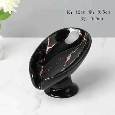 1 kom Keramika u europskom stilu Navlaka za sapun Nepravilnog oblika Jednobojna Kućna posuda za držač sapuna Putna kupaonica Tuš Spremište