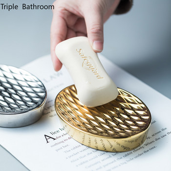 Light Luxury Ceramics Πιάτο σαπουνιού Υψηλής ποιότητας θήκες για σαπούνι Αξεσουάρ Ράφια μπάνιου ξενοδοχείου Προμήθειες κουζίνας Κουτιά συσκευασίας σαπουνιού