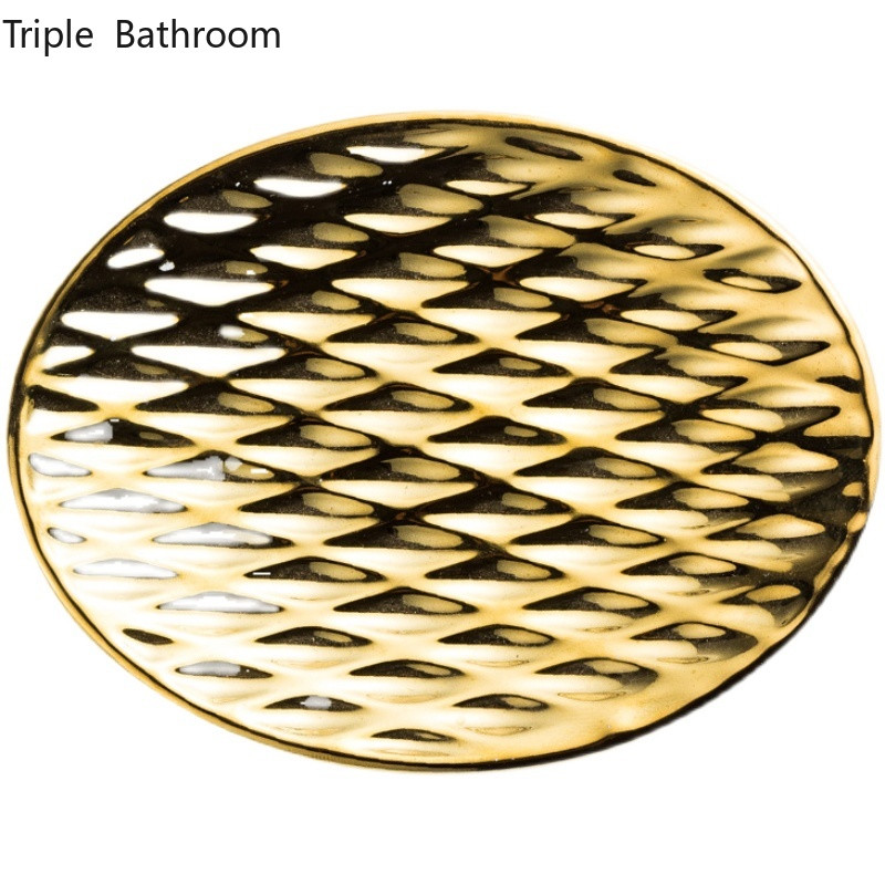 Lengvos prabangos keramikos muilo indas Aukščiausios klasės muilo laikikliai Priedai Viešbučių vonios lentynos Virtuvės reikmenys Muilo pakavimo dėžutės